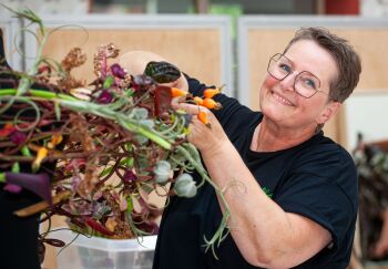 Gold medal for Berit and Svitlana at the Danish Floral Art Championship 2026